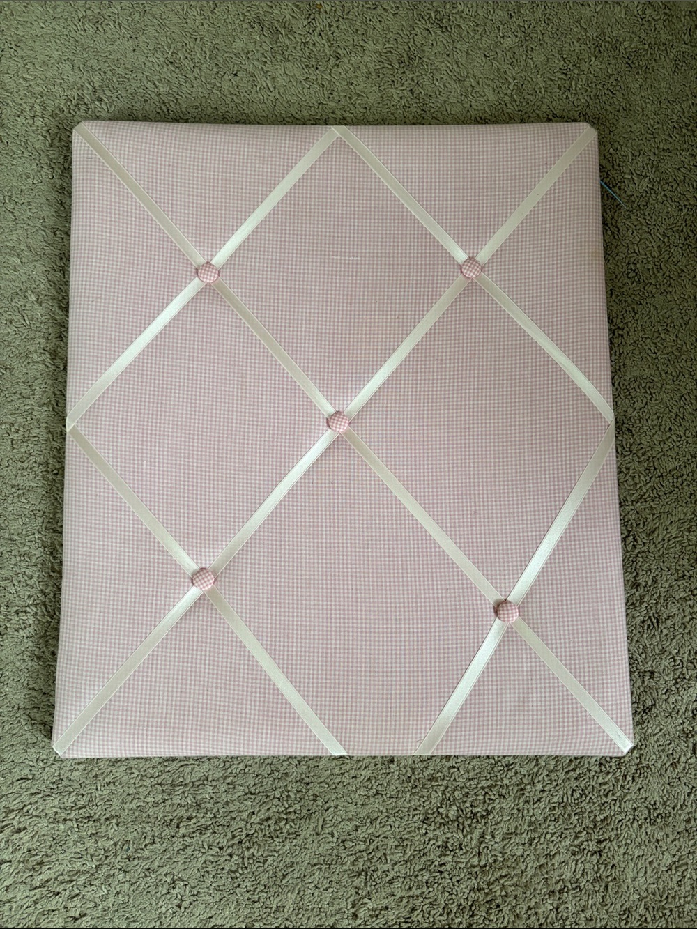 Pink Ribbon Memory Board